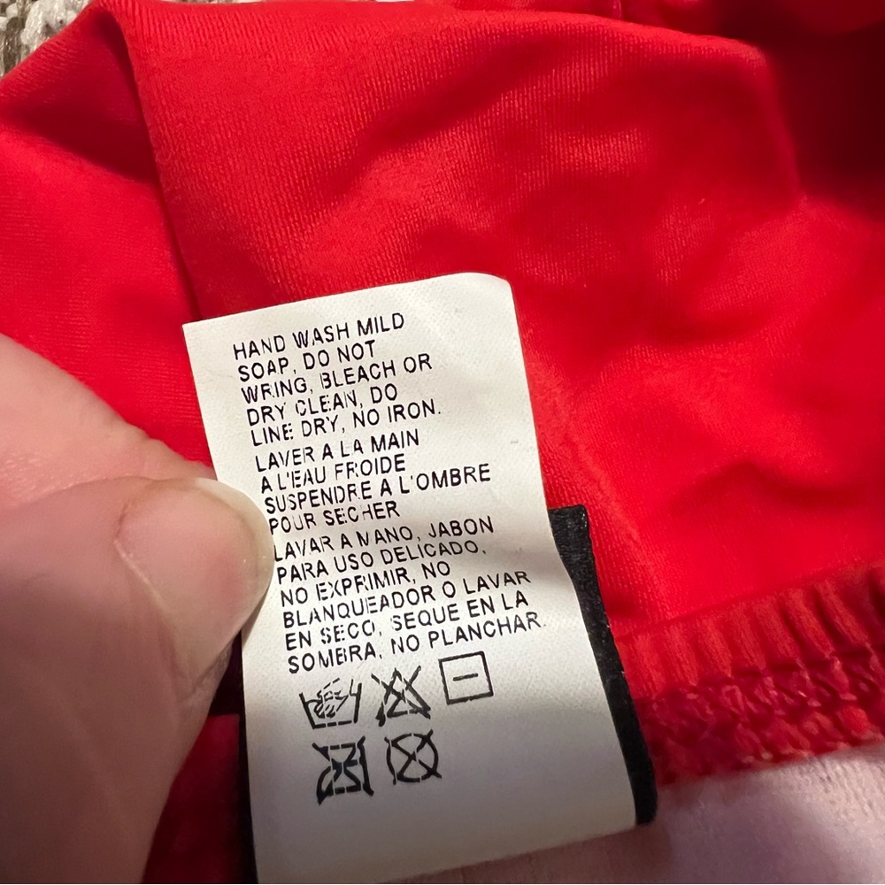 NWT Hurley Swim M Monokini Gridlock REM Red - Picture 7 of 8